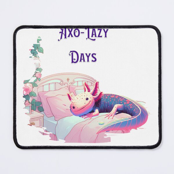 Item preview, Axo-Lazy Days tshirt designed and sold by BookwormBlossom.