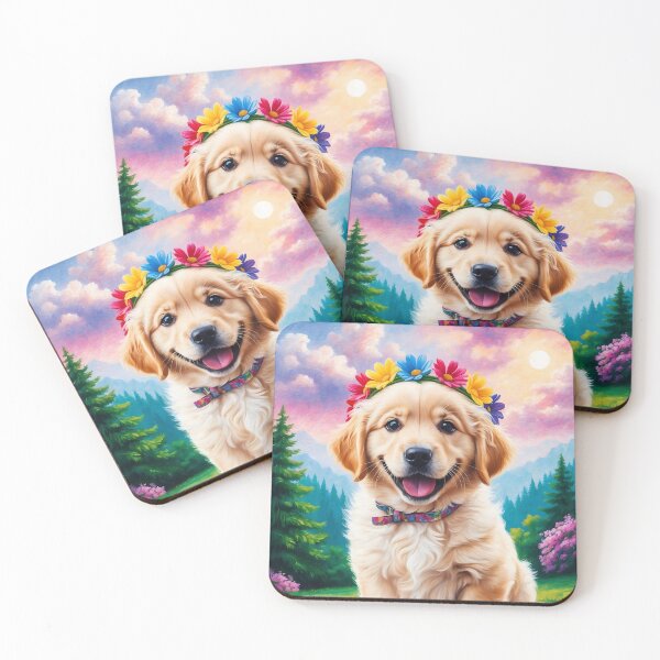 Item preview, Adorable Golden Retriever Puppy designed and sold by Neranchara.