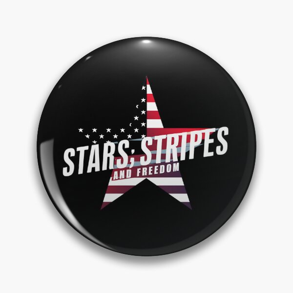 Item preview, Stars, Stripes, and Freedom, American Independence Day Classic T-Shirt designed and sold by HearWut.