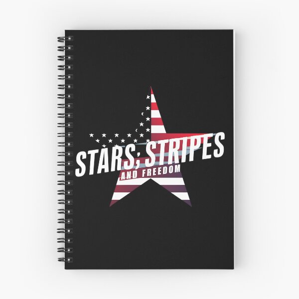 Item preview, Stars, Stripes, and Freedom, American Independence Day Classic T-Shirt designed and sold by HearWut.