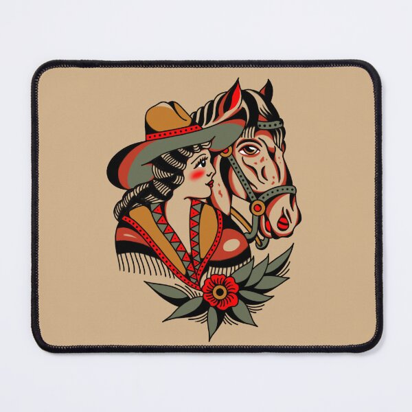 Item preview, Elegant Cowgirl with Horse designed and sold by MattFauci.