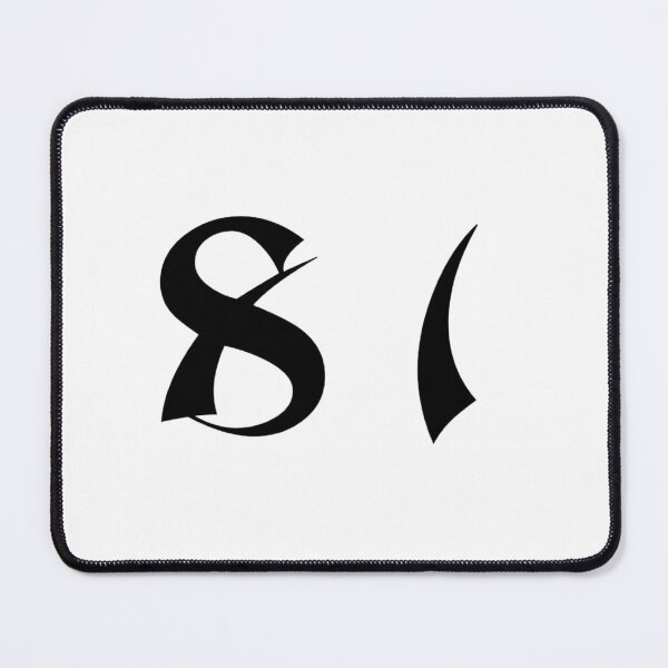 Item preview, 81, eighty-one, black, shangai designed and sold by Numbers-Art.