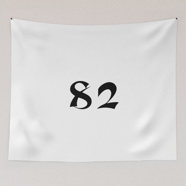 Item preview, 82, eighty-two, black, shangai designed and sold by Numbers-Art.