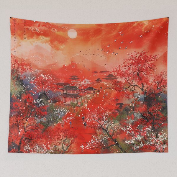 Item preview, Traditional Chienese environment art designed and sold by nomiraclehere.