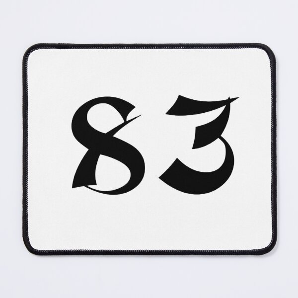 Item preview, 83, eighty-three, black, shangai designed and sold by Numbers-Art.