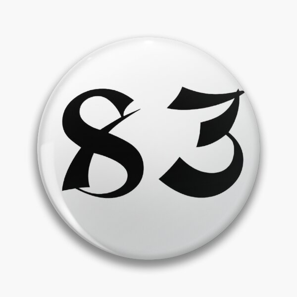 Item preview, 83, eighty-three, black, shangai designed and sold by Numbers-Art.