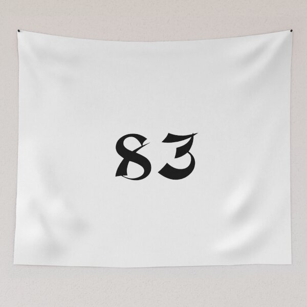 Item preview, 83, eighty-three, black, shangai designed and sold by Numbers-Art.