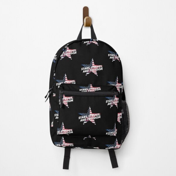 Item preview, Stars, Stripes, and Freedom, American Independence Day Classic T-Shirt designed and sold by HearWut.