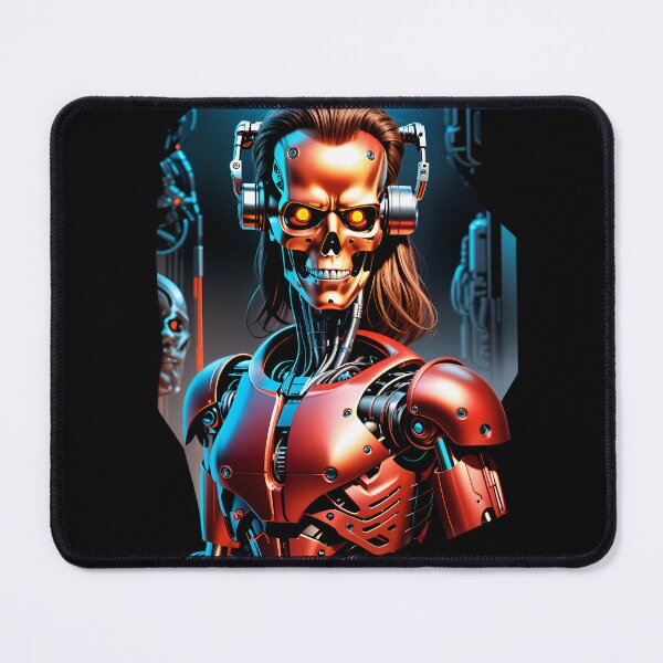Item preview, Cool Futuristic Cyborg Killer Robot designed and sold by TheArtOfPat.