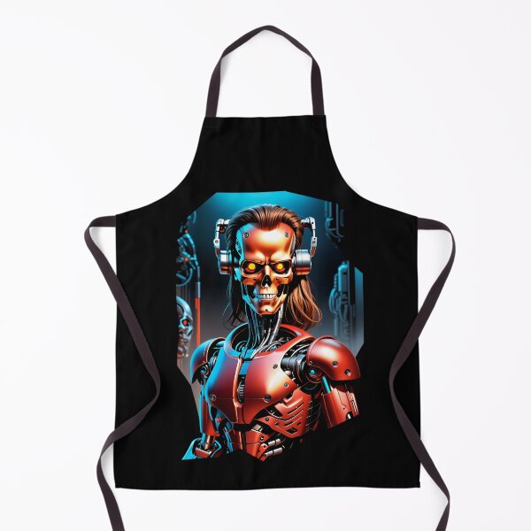 Item preview, Cool Futuristic Cyborg Killer Robot designed and sold by TheArtOfPat.