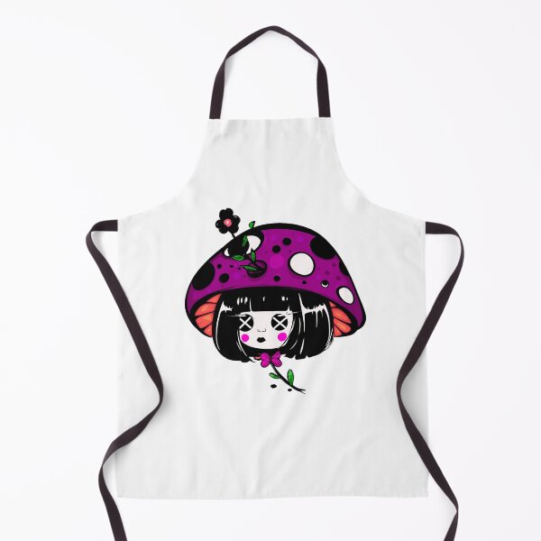 Item preview, Mushroom Head Girl Purple designed and sold by VOKED.