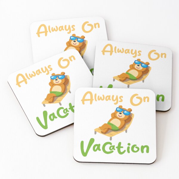 Item preview, Always On Vacation designed and sold by UrbanCult-Store.
