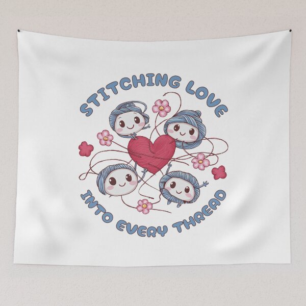Item preview, Stitching Love Into Every Thread designed and sold by CALIMASHIRTS.