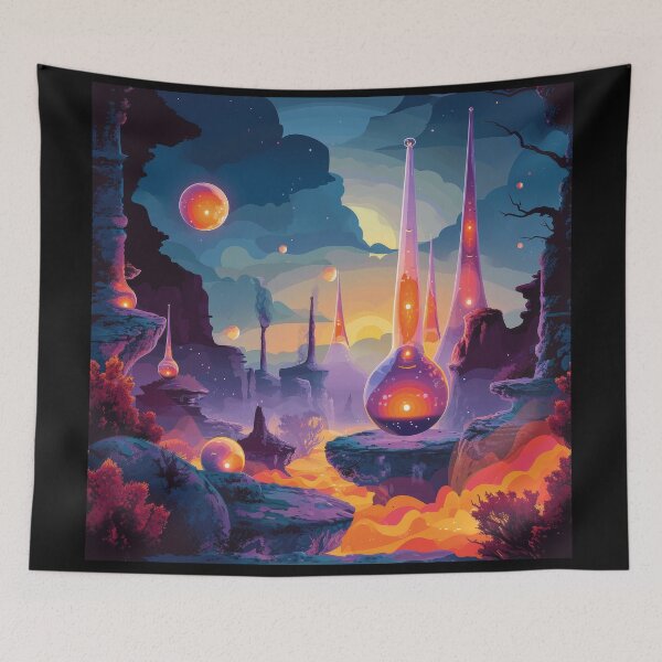Item preview, Alien Worlds designed and sold by Pedra Panda.