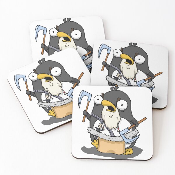 Item preview, Penguin Barbarian DND designed and sold by Squidmooseshop.