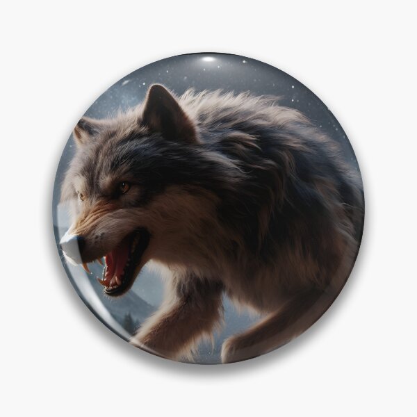 Artikelvorschau, Wilder Wolf entworfen und verkauft von GalleryBrisArt.