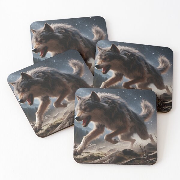 Item preview, Wild Wolf designed and sold by GalleryBrisArt.