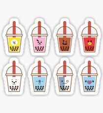bt bubble tea Sticker