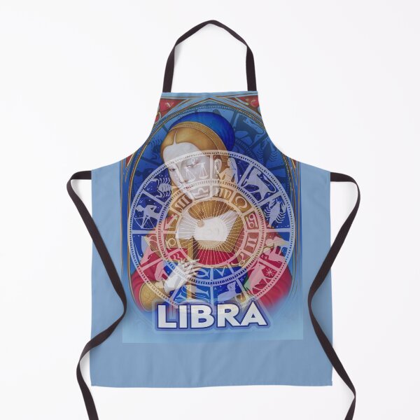 Item preview, Blue Libra STICKER Zodiac Astrology sign Renaissance Medieval Style designed and sold by AuroraXGreen.