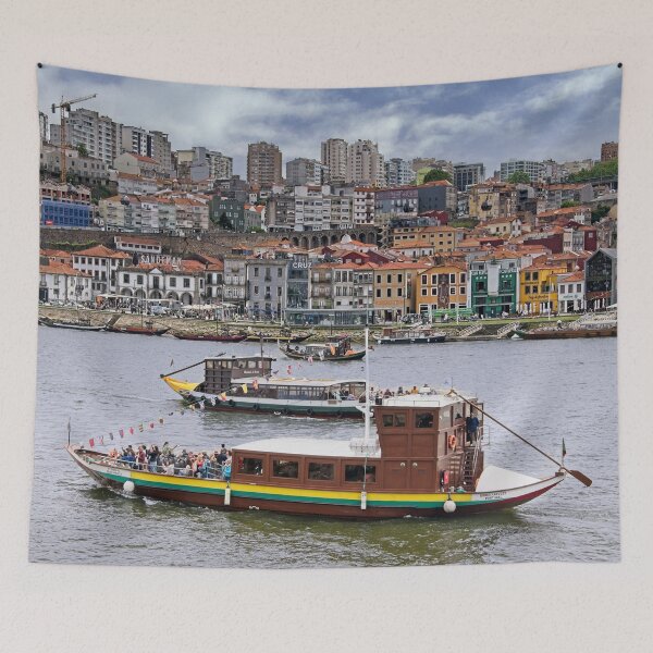 Item preview, Porto Cityscape and Boats on the Douro River designed and sold by Martyn R Arnold Fine Art Nature & Landscape Photography.