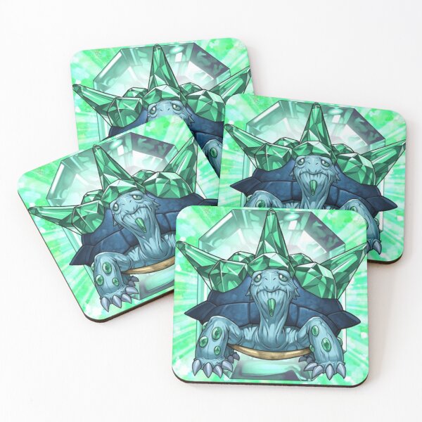 Item preview, Crystal Beast Emerald Tortoise designed and sold by ShinyNostalgia.