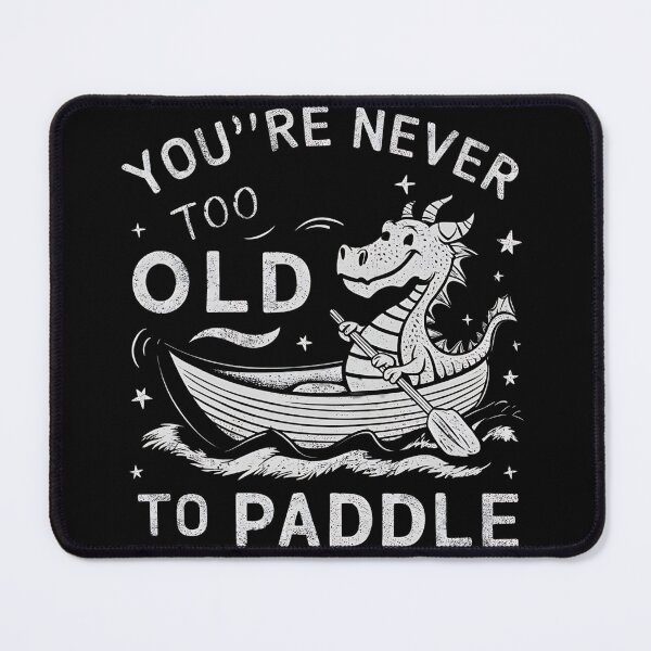 Item preview, Chinese Dragon Boat Racing, You're Never Too Old to Paddle designed and sold by Haji Kamora.