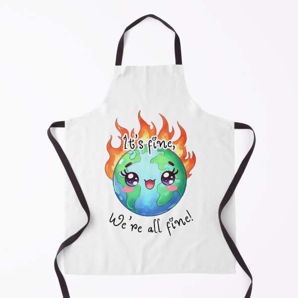 Item preview, It's Fine, We're All Fine designed and sold by PixelsNBows.