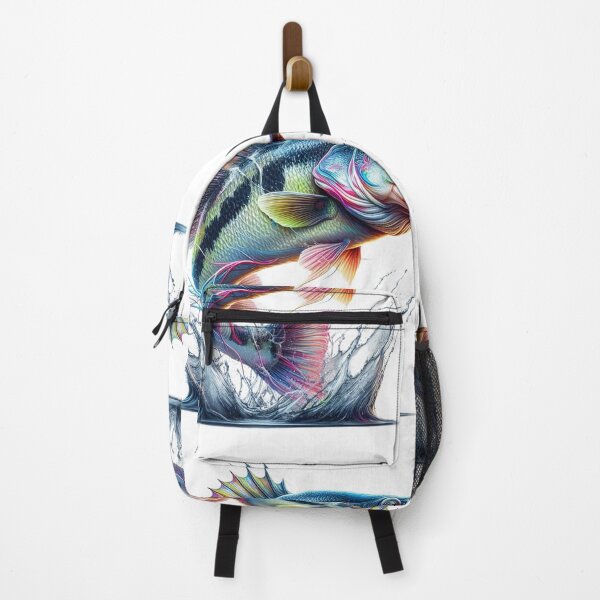 Item preview, Bass Fish Jumping Lake designed and sold by deniz kaya.