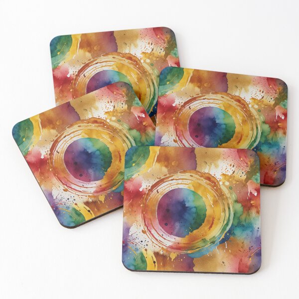 Item preview, Rainbow watercolour art designed and sold by shokA Design.
