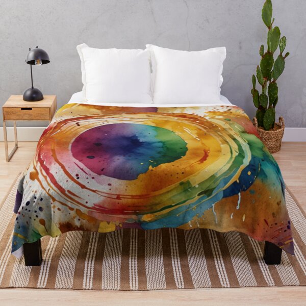 Item preview, Rainbow watercolour art designed and sold by shokA Design.