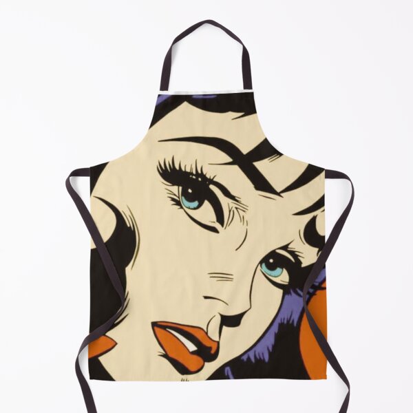 Item preview,      Comic Girl Pop Art designed and sold by TOGETHERINSIEME.