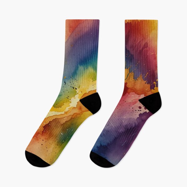 Item preview, Rainbow watercolour art designed and sold by shokA Design.