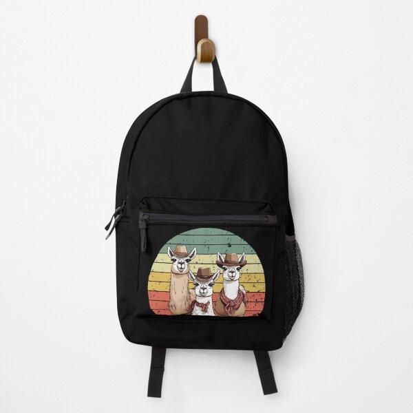 Item preview, Cute Llamas Western Funny Llama Retro Sunset designed and sold by MomentumCloset.