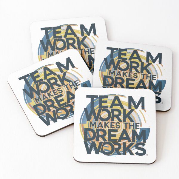 Item preview, Team Work make the Dream Work designed and sold by Gentle40Winks.