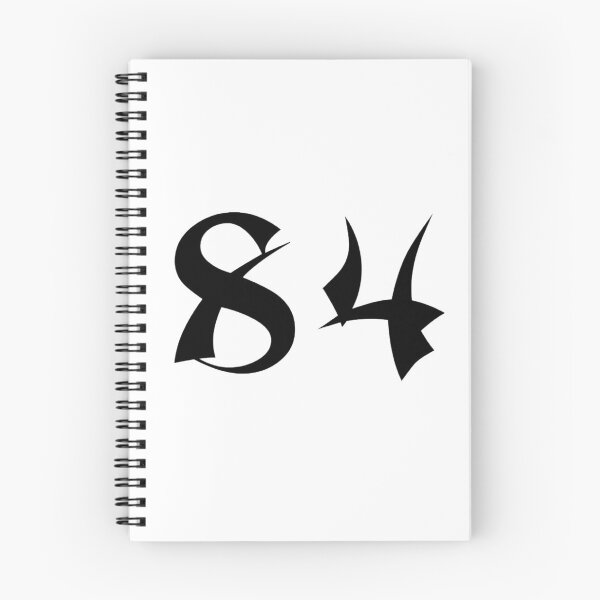 Item preview, 84, eighty-four, black, shangai designed and sold by Numbers-Art.