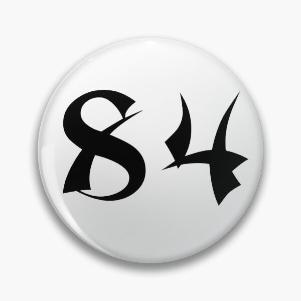 Item preview, 84, eighty-four, black, shangai designed and sold by Numbers-Art.