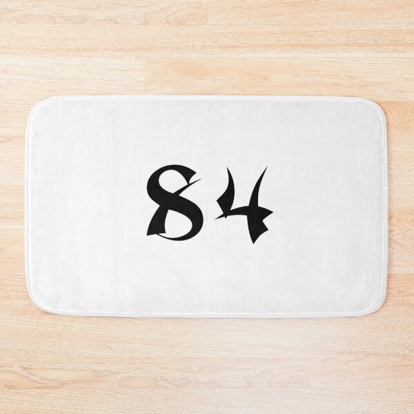 Item preview, 84, eighty-four, black, shangai designed and sold by Numbers-Art.