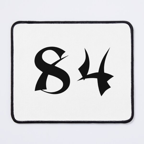 Item preview, 84, eighty-four, black, shangai designed and sold by Numbers-Art.