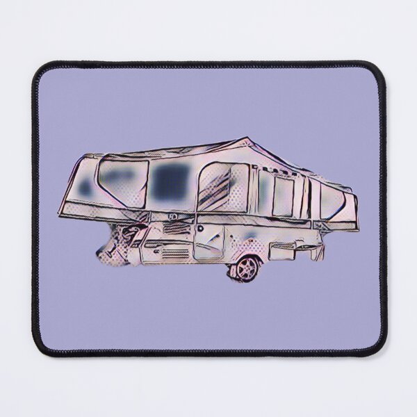 Item preview, Grey Folding Caravan designed and sold by BeccaAelishe.