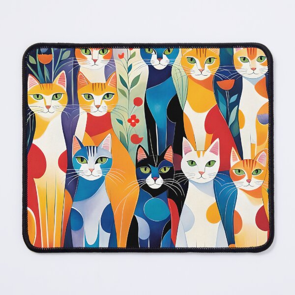 Item preview, Whimsical kitty cats designed and sold by Ilikeiwantilove.