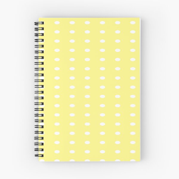 Item preview, Yellow and White Polka Dots designed and sold by DanielleGensler.
