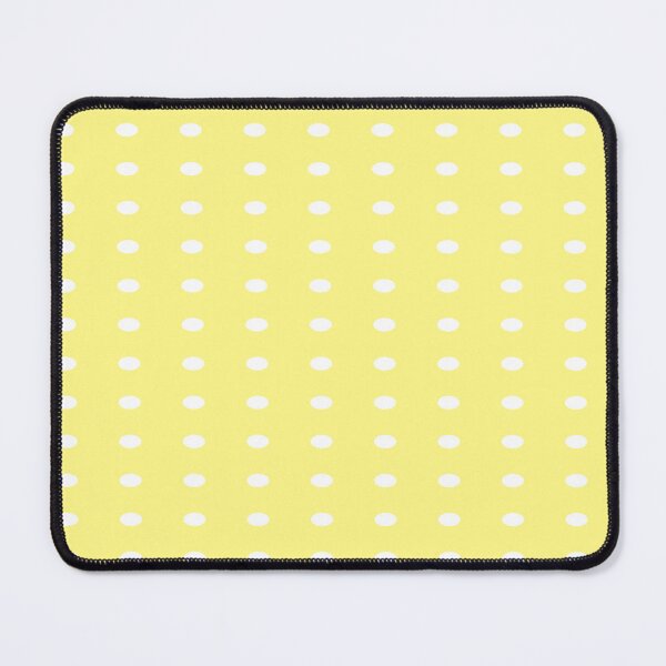 Item preview, Yellow and White Polka Dots designed and sold by DanielleGensler.