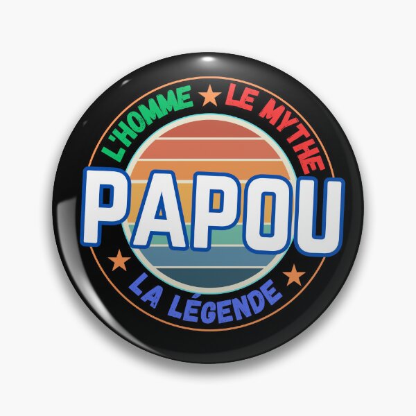 Item preview, Homme Cadeau Papou l'Homme le Mythe la Légende designed and sold by AME ⭐⭐⭐⭐⭐.
