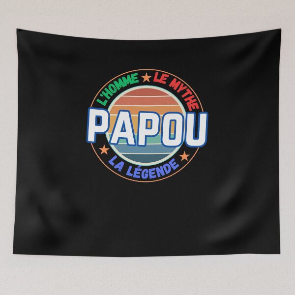 Item preview, Homme Cadeau Papou l'Homme le Mythe la Légende designed and sold by AME ⭐⭐⭐⭐⭐.