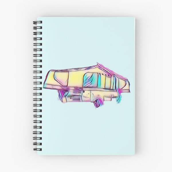Item preview, Purple and Blue Folding Caravan designed and sold by BeccaAelishe.