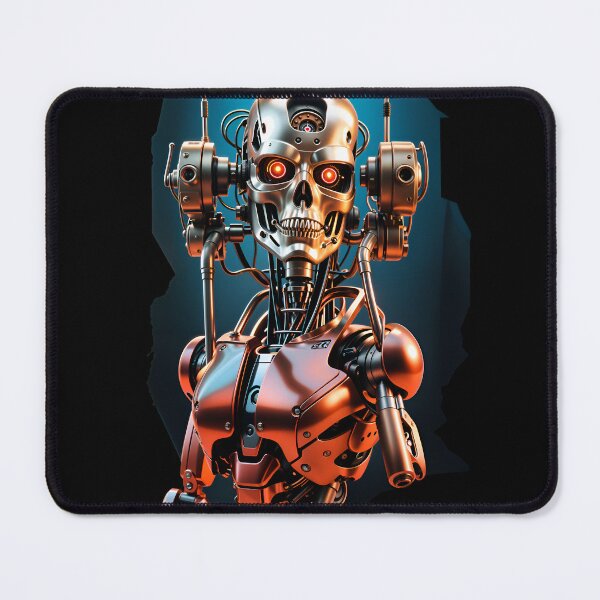 Item preview, Cool Futuristic Cyborg Killer Robot designed and sold by TheArtOfPat.