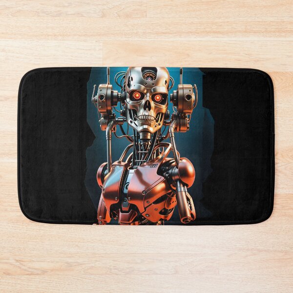 Item preview, Cool Futuristic Cyborg Killer Robot designed and sold by TheArtOfPat.
