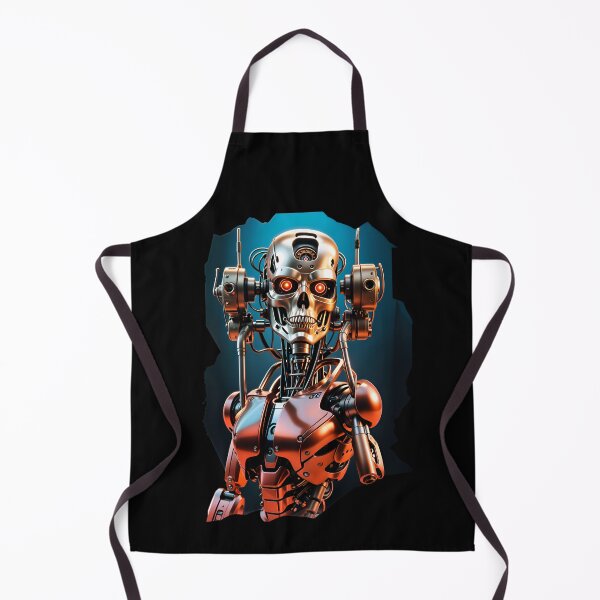 Item preview, Cool Futuristic Cyborg Killer Robot designed and sold by TheArtOfPat.