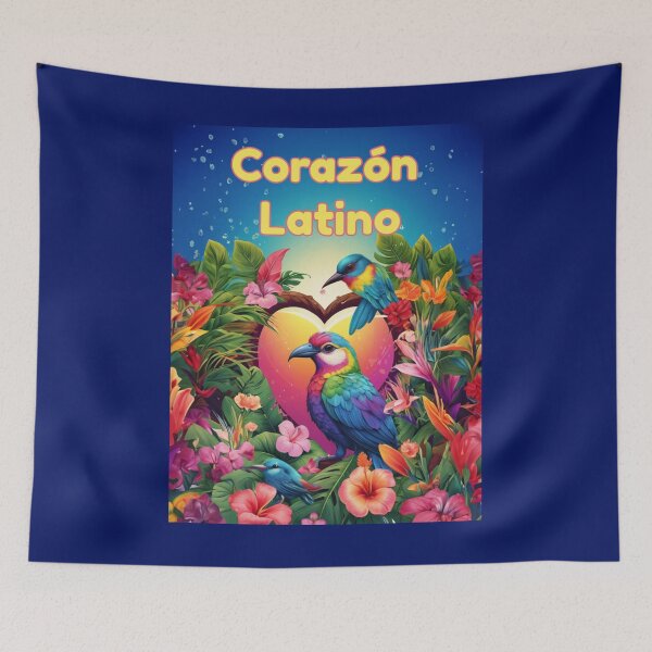 Item preview, Latin Heart SPANISH QUOTES designed and sold by La Loca.