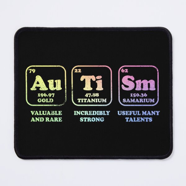 Item preview, Autism Awareness Periodic Table Elements designed and sold by ScienceCorner.
